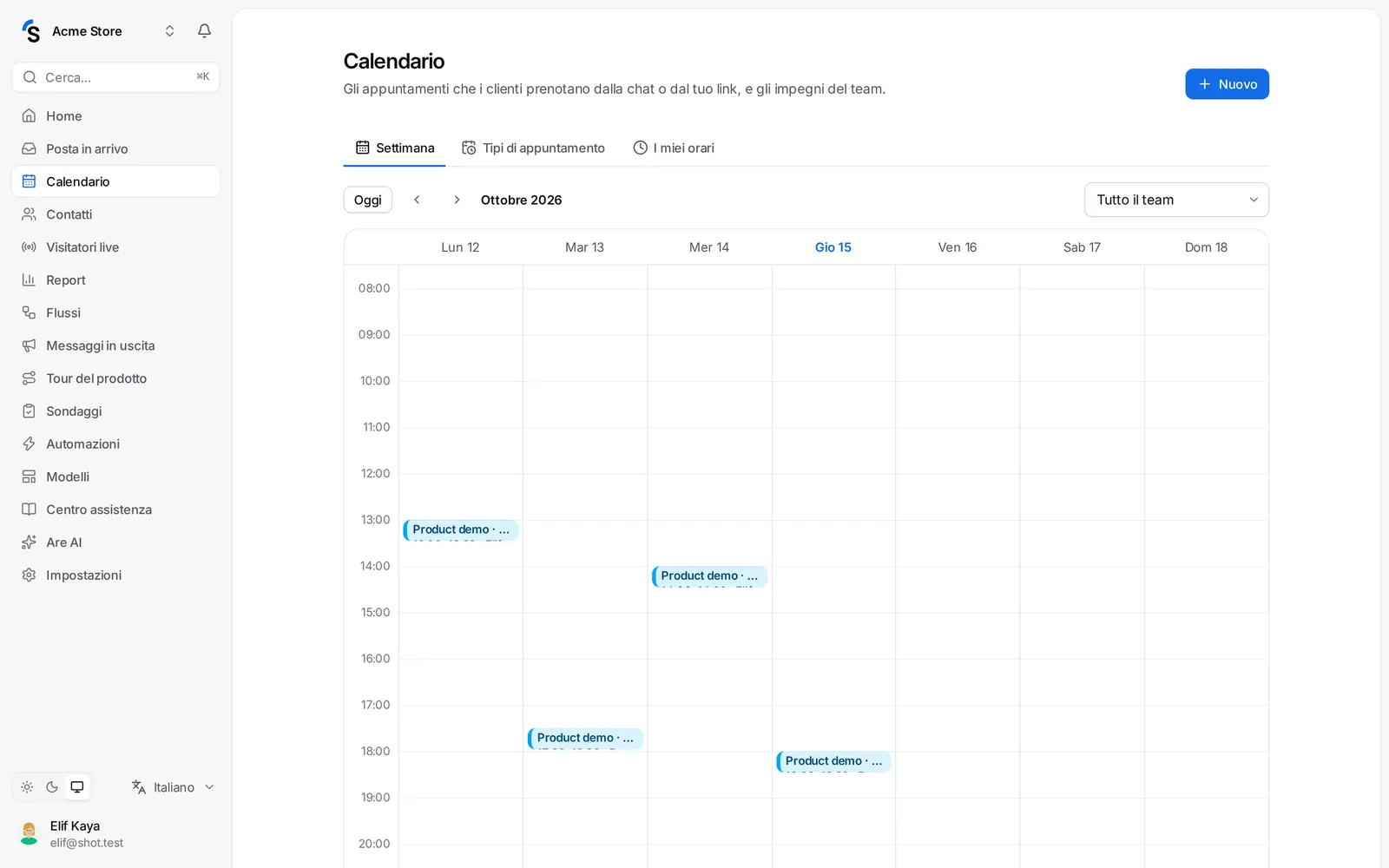 Il calendario