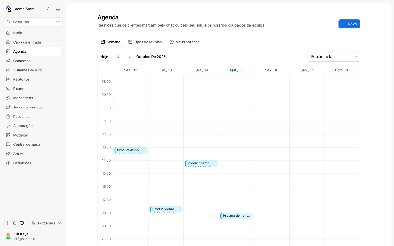 A agenda