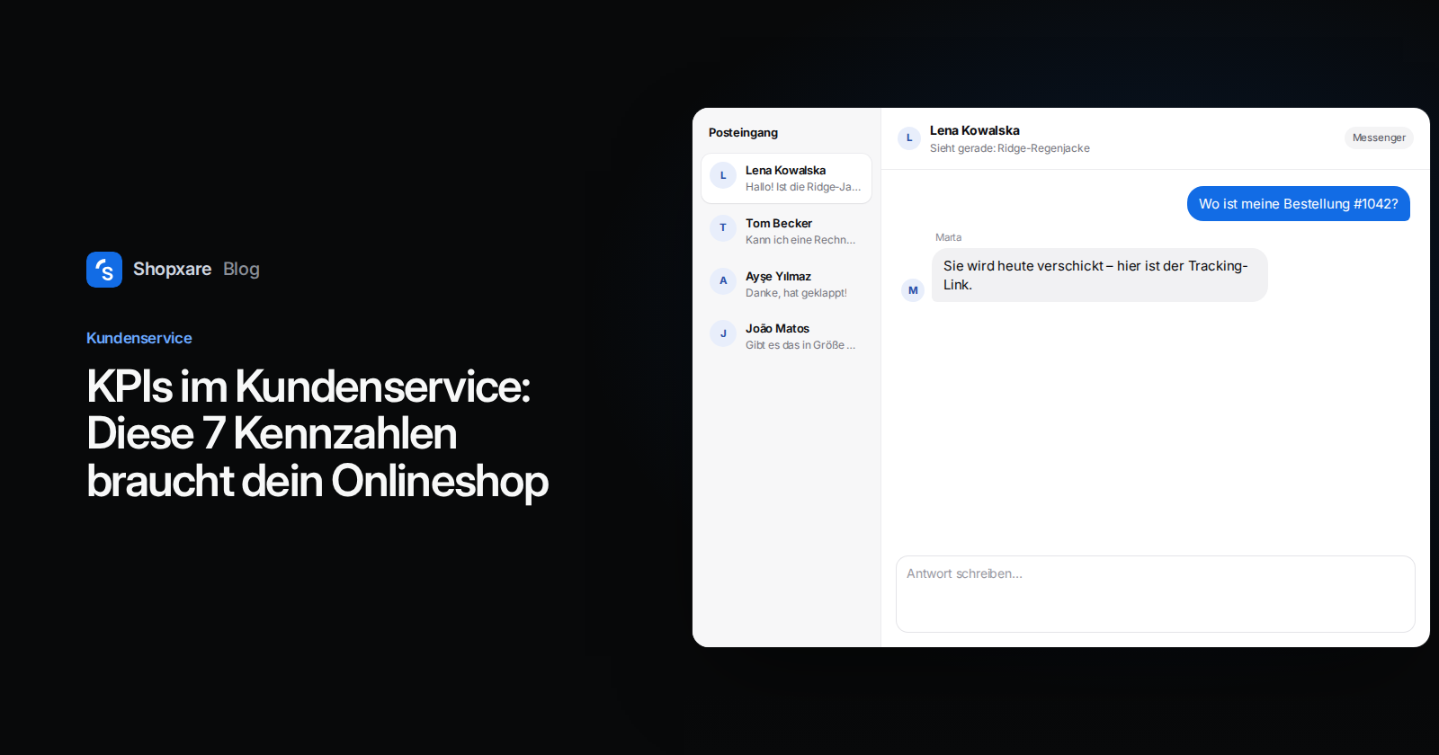 KPIs im Kundenservice: Diese 7 Kennzahlen braucht dein Onlineshop
