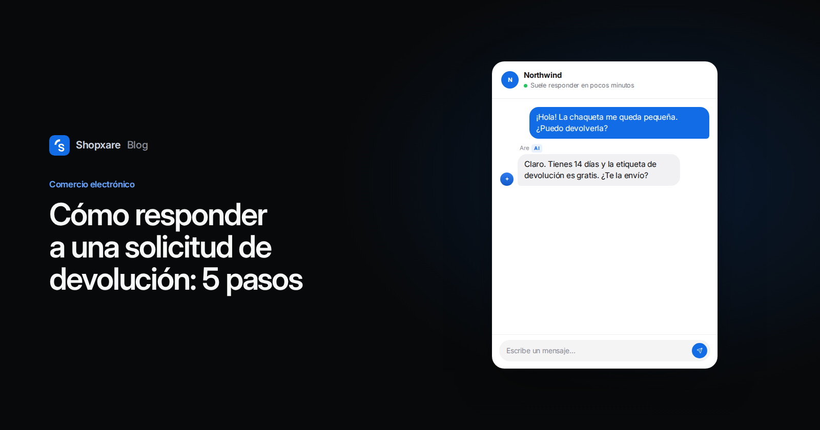 Cómo responder a una solicitud de devolución: 5 pasos, 10 plantillas y los plazos del desi